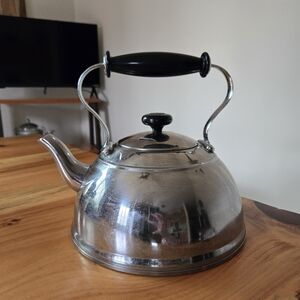 Vintage Copco Cambridge Stainless Steel Tea Kettle